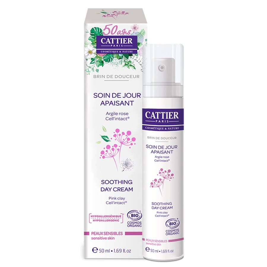 Brin De Douceur Soothing Day Cream 50ml Sensitive Skin Cattier