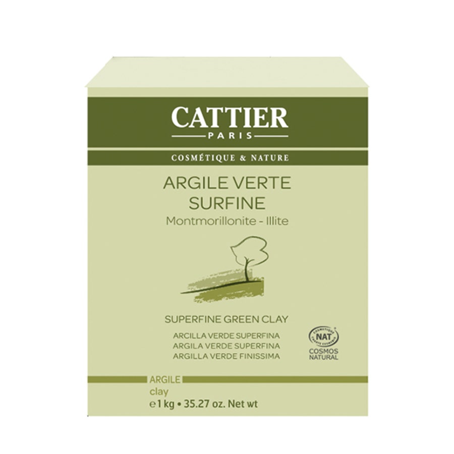 Superfine Green Clay 1kg Argile Cattier