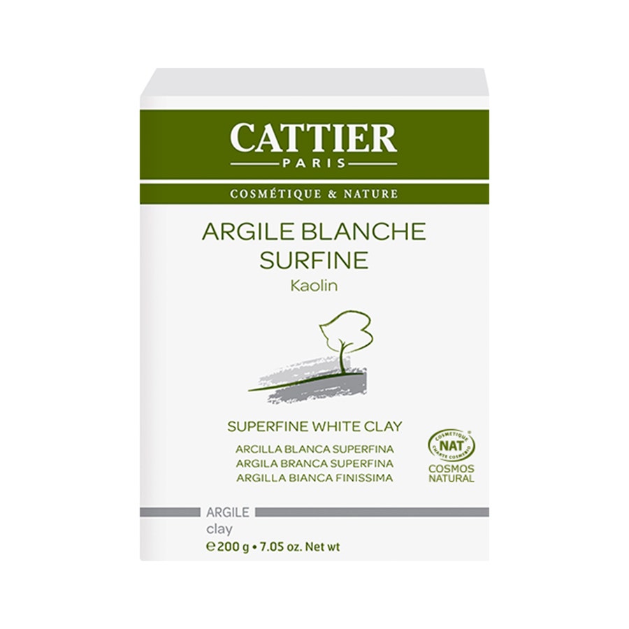 Organic Supersoft White Clay 200g Cattier