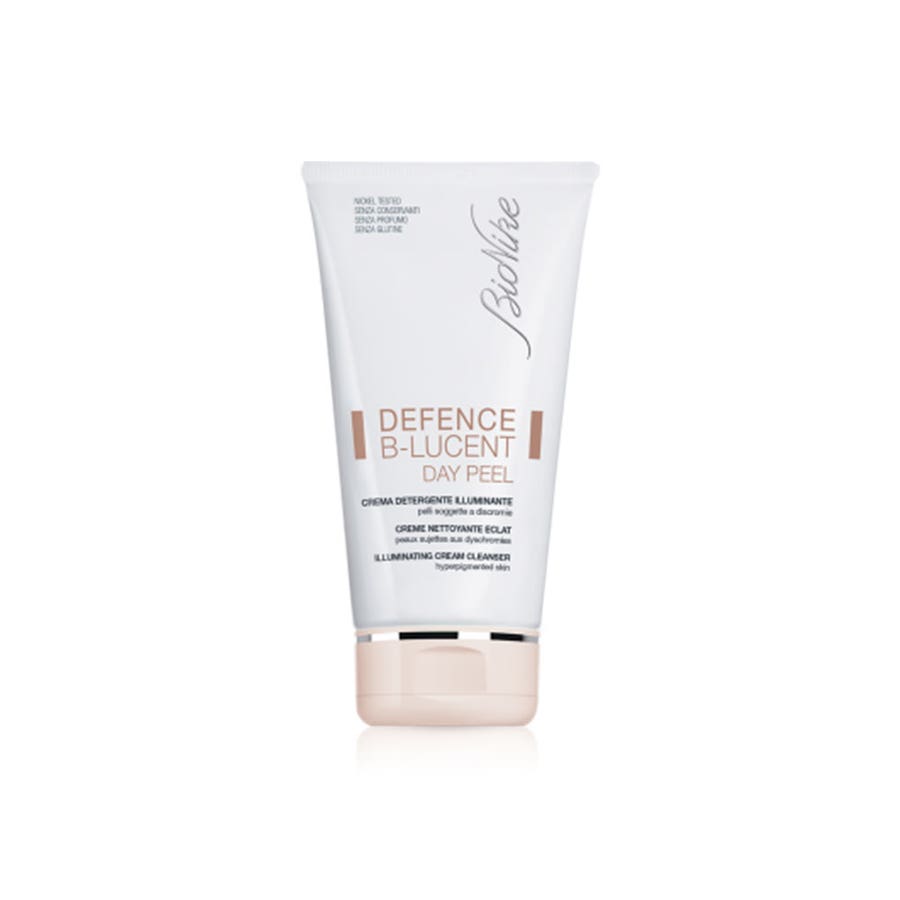 B-lucent Day Peel Radiance Cleansing Cream for Skin prone to Discolouration 150ml Defence Bionike