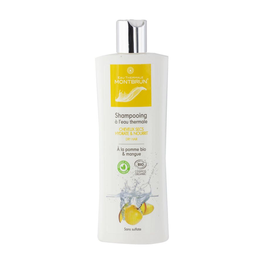 Shampooing A L'eau Thermale Cheveux Secs 250ml Montbrun