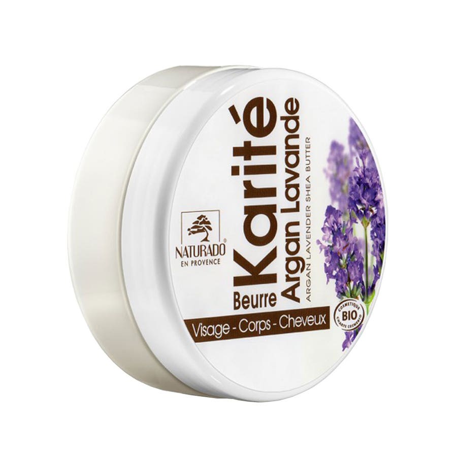 Shea Butter Argan And Lavender 135g Naturado