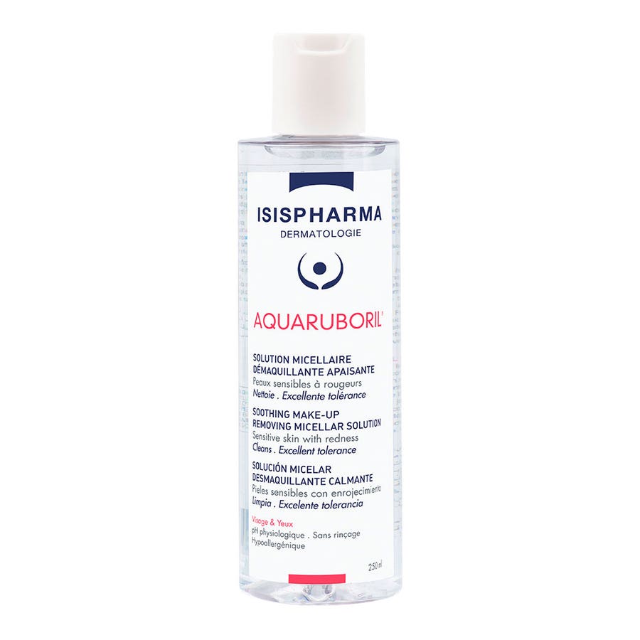 Aquaruboryl Cleansing Micellar Solution 250ml Sensitive, redness-prone skin Isispharma