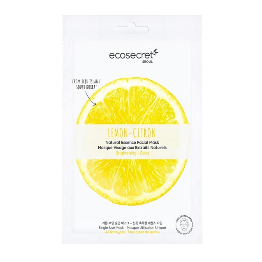 Masque Visage Extraits Naturels De Citron 20ml Eco Secret