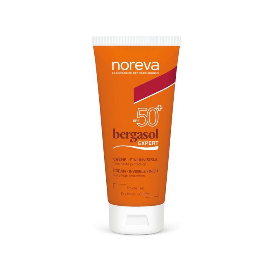 Spf50+ Sun Cream 50ml Bergasol Expert Invisible Finish Bergasol