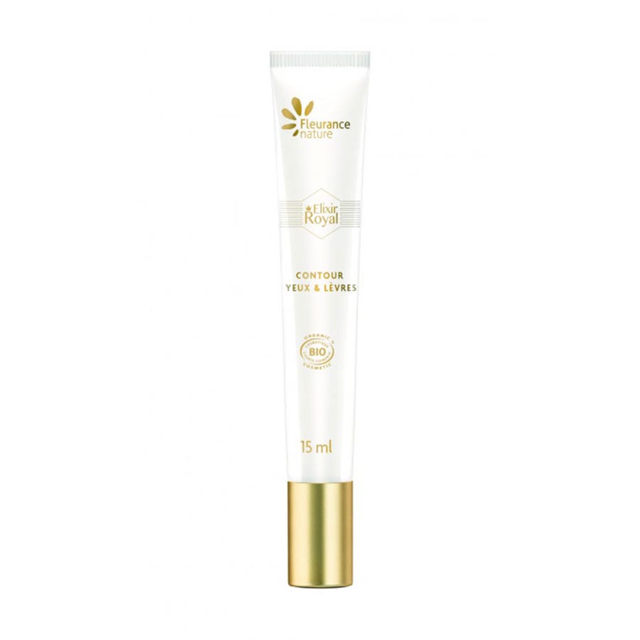 Organic EYE & LIP CONTOUR CARE 15ml ELIXIR ROYAL ANTI-WRINKLE Fleurance Nature