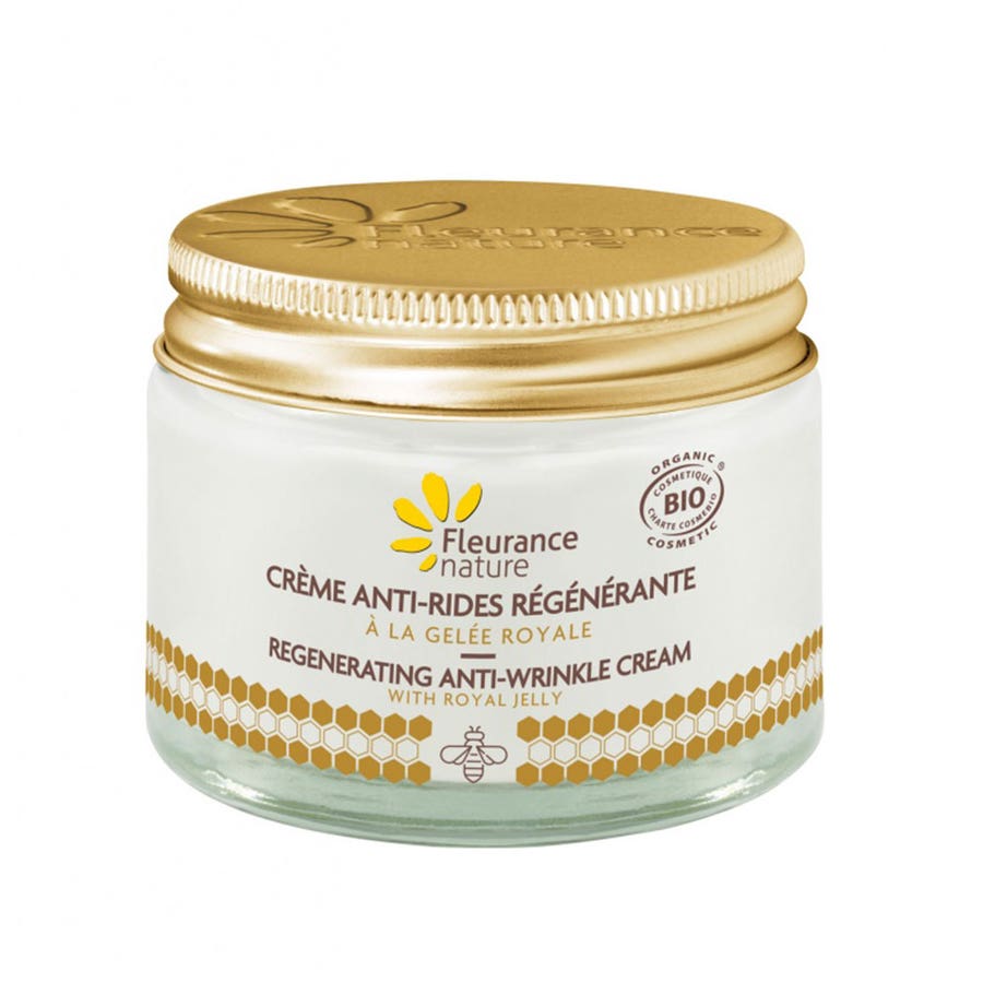 REGENERATING ANTI-WRINKLE CREAM WITH ORGANIC ROYAL JELLY 50ml Fleurance Nature