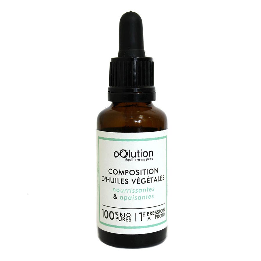 Composition of nourishing and soothing Bioes oils 30ml All skin types oOlution