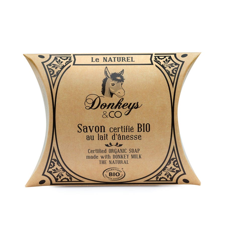 Savon au lait d'ânesse Bio 100g Donkeys & Co