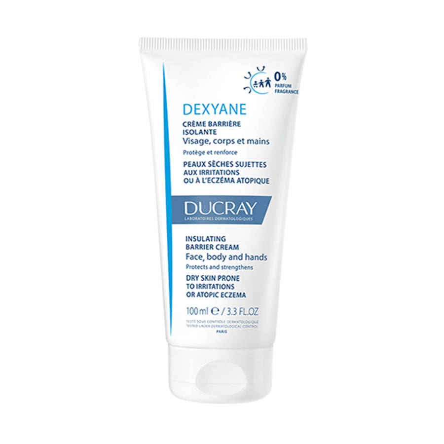 Insulating Barrier Cream 100ml Dexyane Peaux sèches sujettes aux irritations ou à l'eczéma atopique Ducray