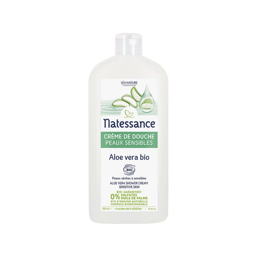 Aloe Vera Shower Gel 500ml Douches dry & sensitive skin Natessance