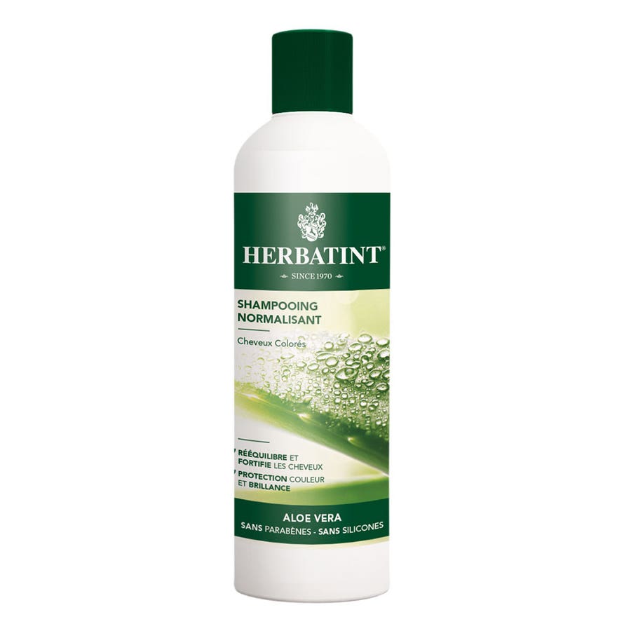 Normalising Shampoo With Aloe Vera 260ml Cheveux colorés Herbatint