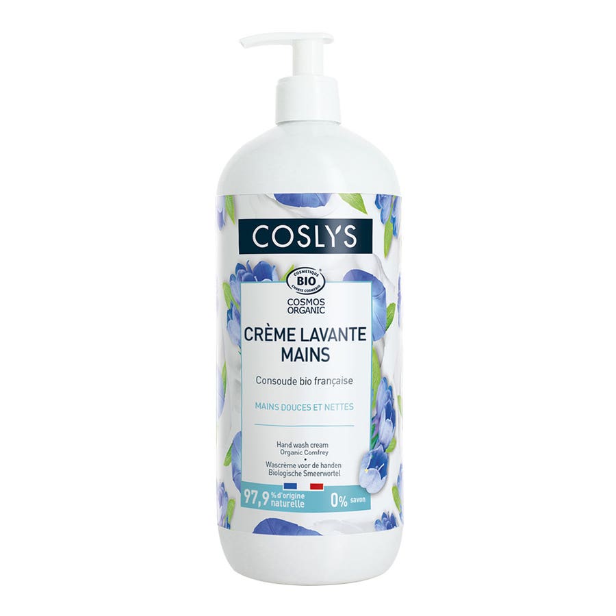 Coslys Organic hand wash Comfrey 1L (33.81fl oz)