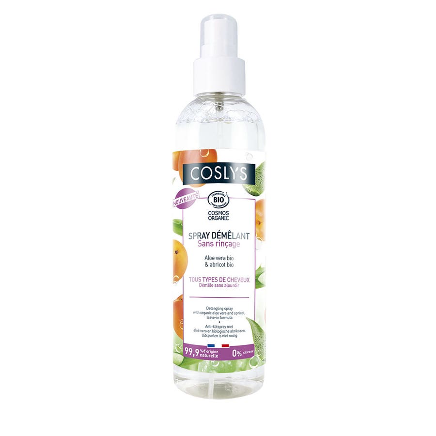 Aloe vera and apricot cleansing spray 200ml all hair types Coslys