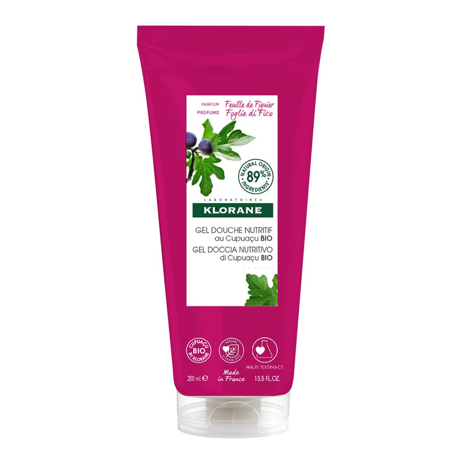 Nourishing Shower Gel Fig Tree Leaf 200ml Feuille de Figuier Klorane