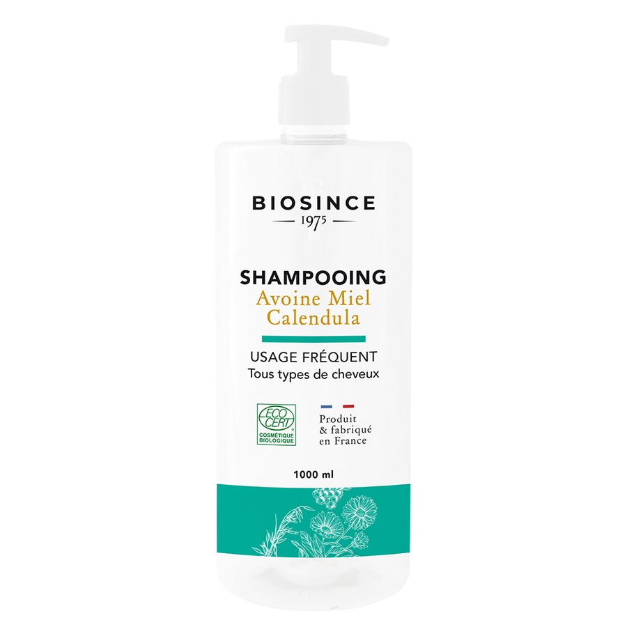 Honey, Oats, Calendula Shampoo Frequent Use 1 litre Bio Since 1975