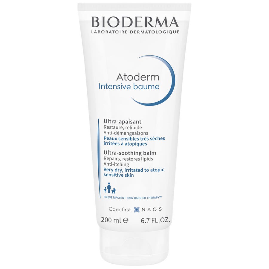 Face & Body Ultra-Soothing Balm 200ml Atoderm Visage et Corps Peaux Très Sèches à Atopiques Bioderma