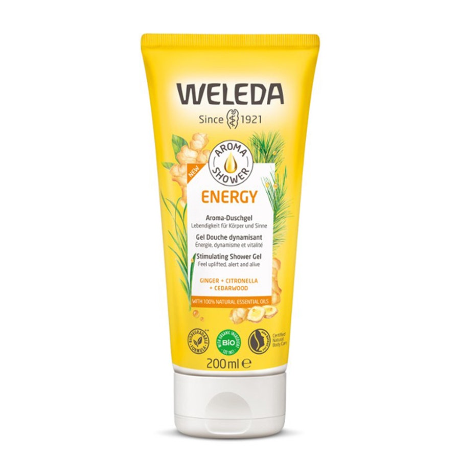 Shower Cream 200ml Aroma Shower Energy Weleda