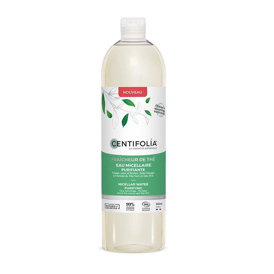 Purifying micellar water 500ml Fraîcheur de Thé Centifolia