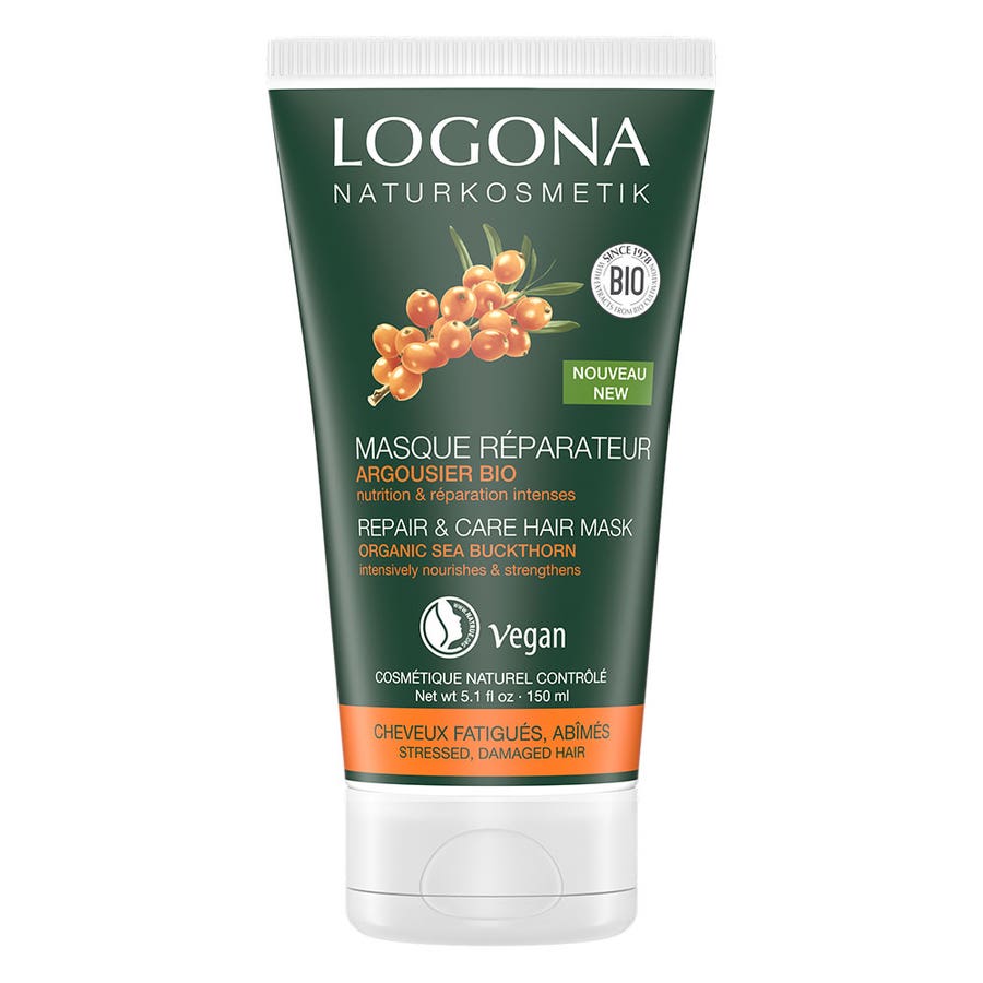 Organic Sea Buckthorn Repair Masks 150ml Logona