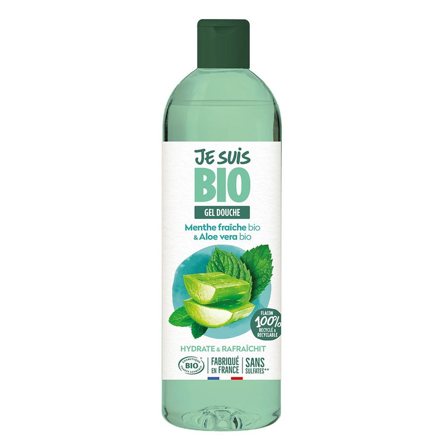 Je suis Bio Fresh Mint and Aloe Vera Shower Gel 250ml (8.45fl oz)