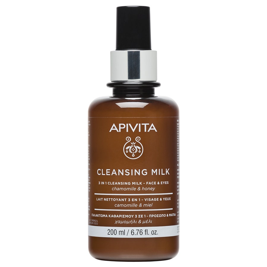 3 in 1 Cleansing Milk 200ml Face & Eyes Apivita