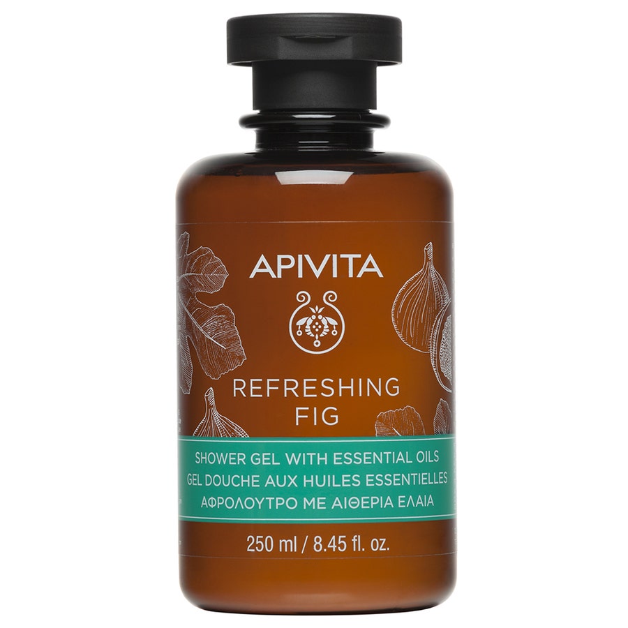 Apivita Refreshing Fig Shower Gel with Essential Oils 250ml (8.45fl oz)